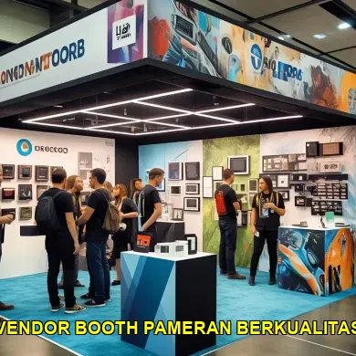 Rahasia Memilih Vendor Booth Pameran Terbaik di Jogja